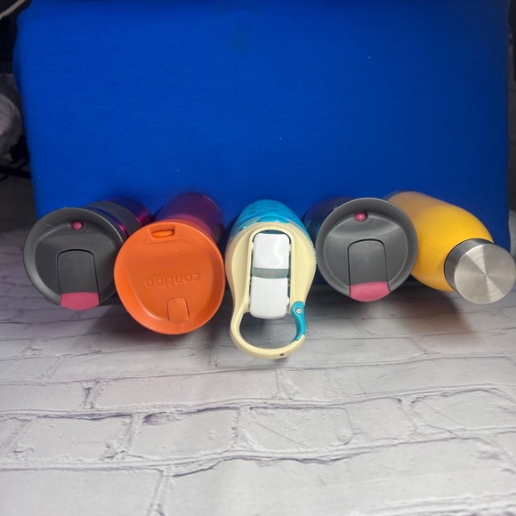 5 TUMBLERS + 3 COOLERS - TRAVEL LUNCH BEACH FOOD DRINK CANS NWT - Picture 7 of 16